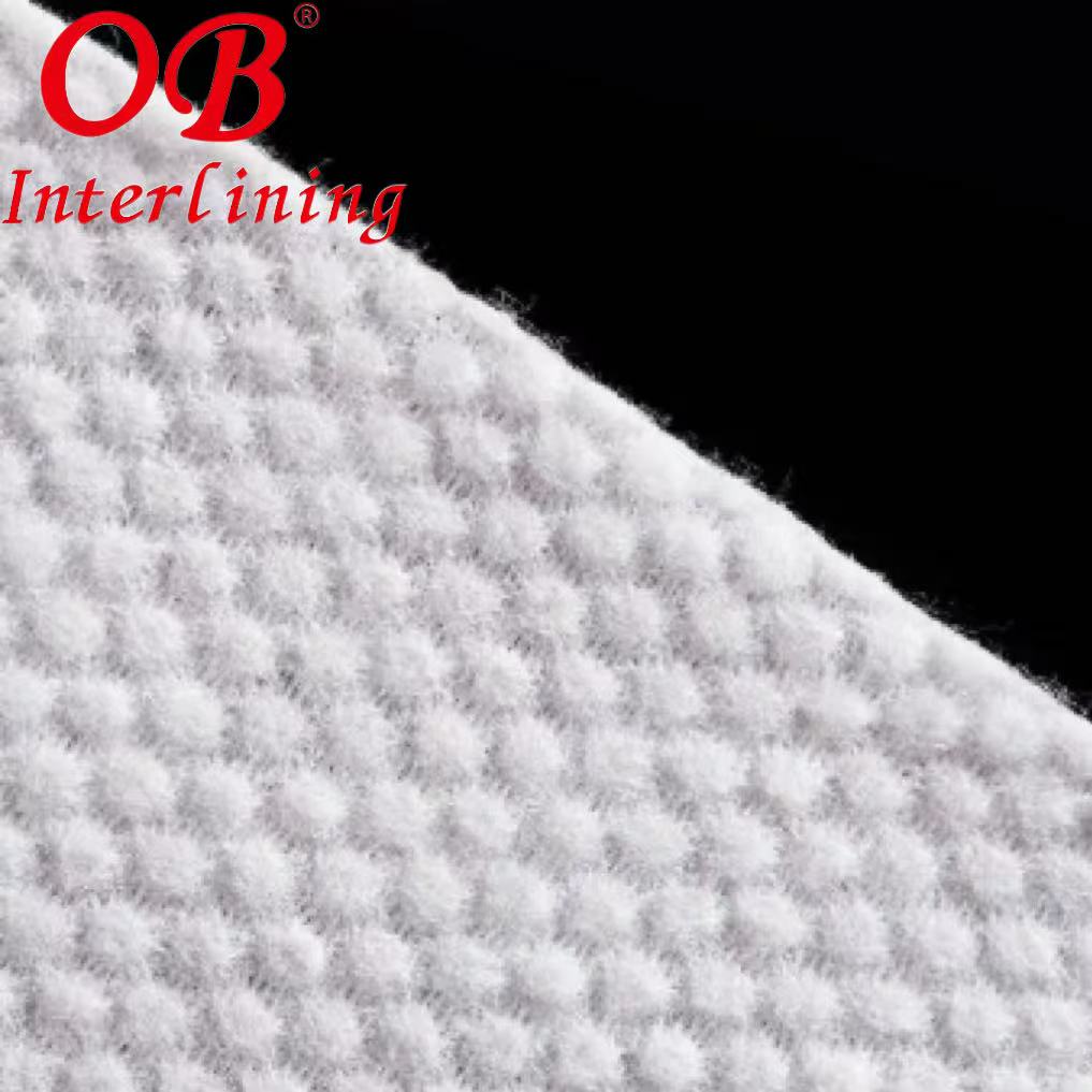 Semi-Cross-Lapped Pearl-Pattern Spunlace Nonwoven Fabric