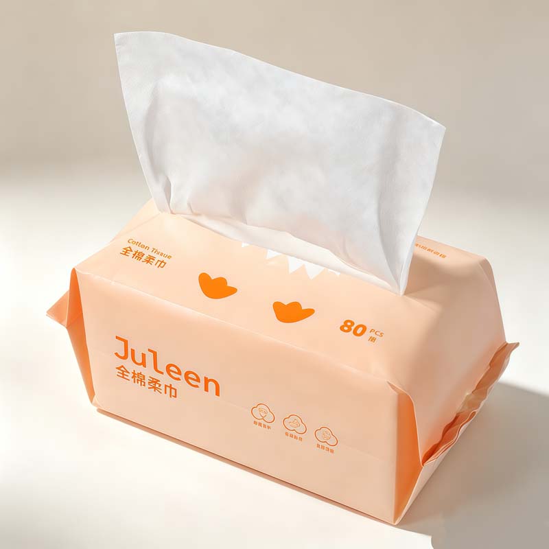 Bagged Cotton Facial Towels